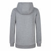 Jongens Hoodie IBJ Pique Scuba van Indian Blue Jeans in de kleur Medium Grey Melange in maat 176.