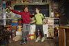 Jongens Hoodie Indian Blue Jeans van Indian Blue Jeans in de kleur Maroon Red in maat 176.