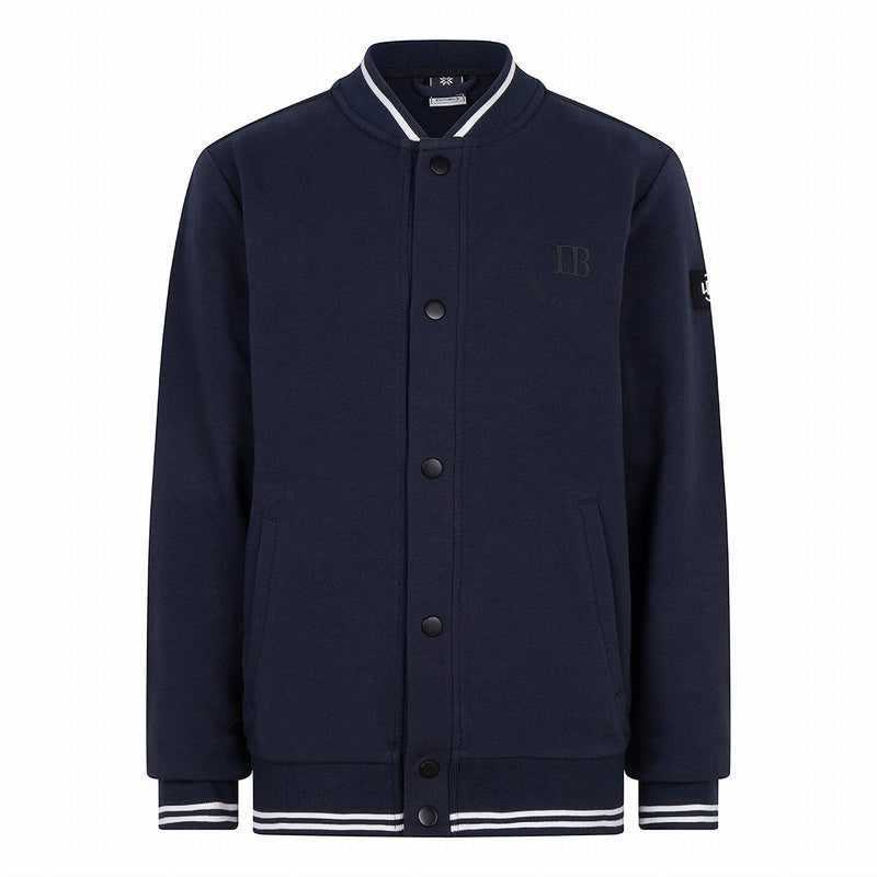 Jongens Bomber Jacket IBJ van Indian Blue Jeans in de kleur Deep Night in maat 176.