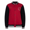 Jongens Bomber Jacket IBJEANS van Indian Blue Jeans in de kleur Maroon Red in maat 176.