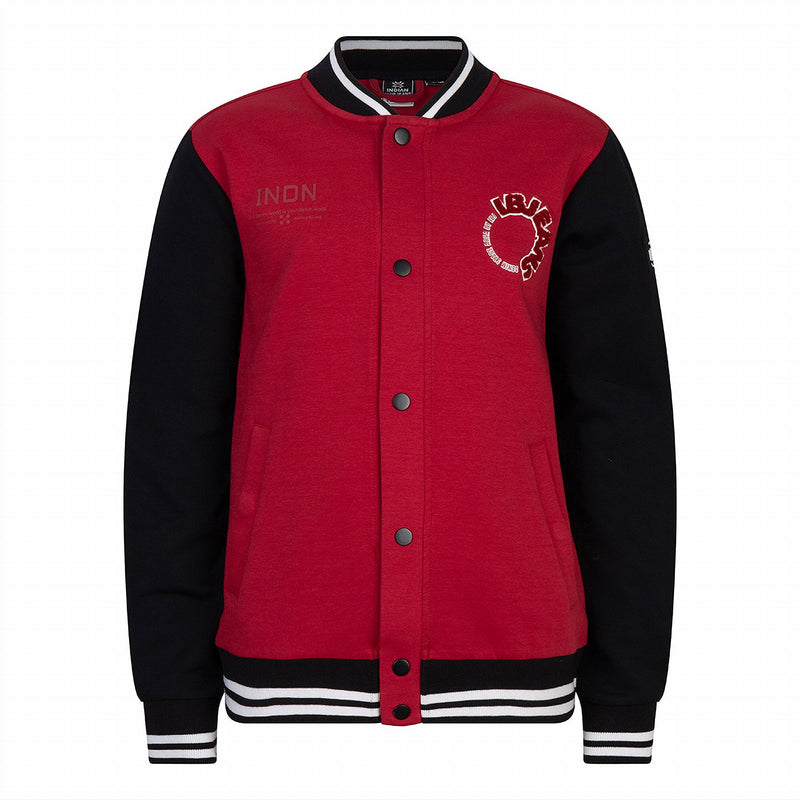 Jongens Bomber Jacket IBJEANS van Indian Blue Jeans in de kleur Maroon Red in maat 176.