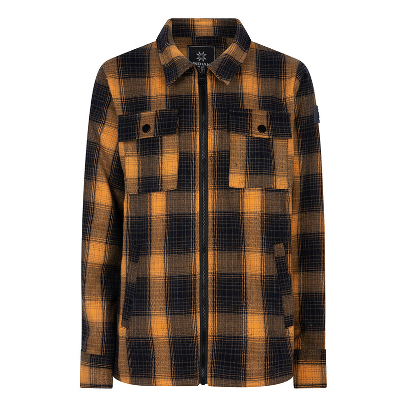 Indian Blue Jeans Shirt Jacket Check