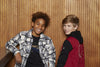 Jongens Shirt Jacket Big Check van Indian Blue Jeans in de kleur Black in maat 176.