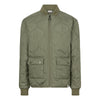 Meisjes Quilted College Jacket van Indian Blue Jeans in de kleur Olive in maat 176.