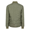 Meisjes Quilted College Jacket van Indian Blue Jeans in de kleur Olive in maat 176.