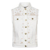 Indian Blue Jeans Gilet Embroidery