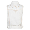 Indian Blue Jeans Gilet Embroidery