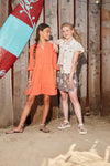 Meisjes Gilet Embroidery van Indian Blue Jeans in de kleur Lily White in maat 176.