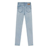 Meisjes Jeans Blue Lois High Waist van Indian Blue Jeans in de kleur Light Denim in maat 176.
