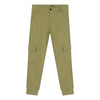 Meisjes Jeans Cargo Worker Fit van Indian Blue Jeans in de kleur Olive in maat 176.