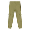 Meisjes Jeans Cargo Worker Fit van Indian Blue Jeans in de kleur Olive in maat 176.