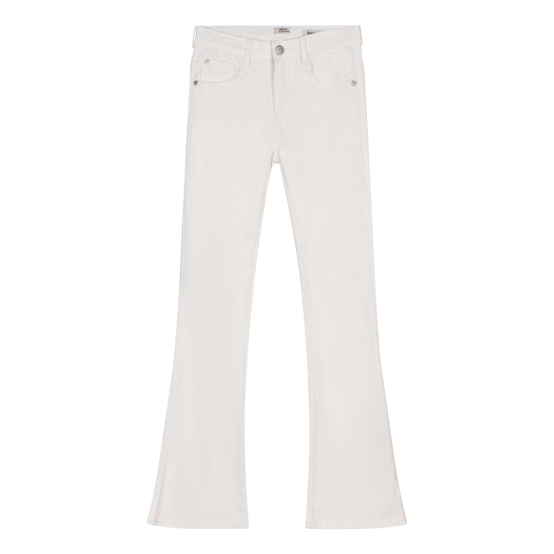 Meisjes Jeans Lexi Bootcut Fit van Indian Blue Jeans in de kleur White in maat 176.