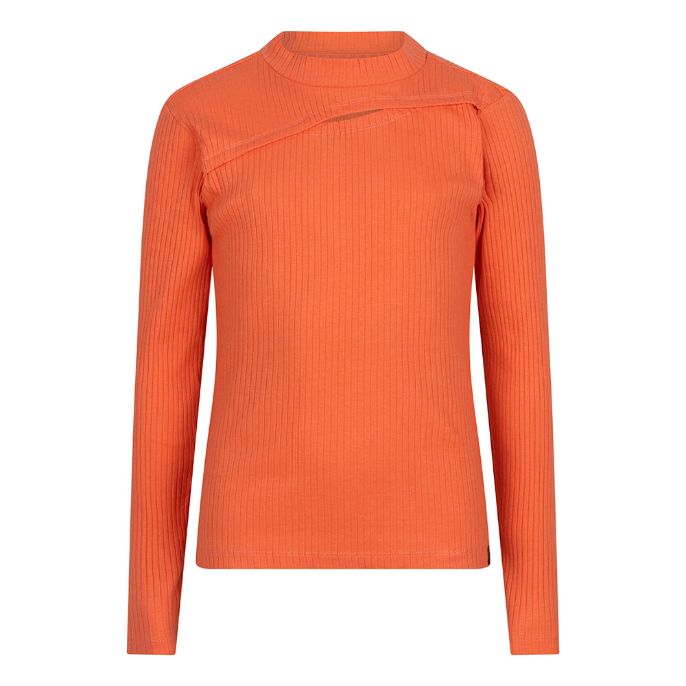 Indian Blue Jeans T-Shirt Longsleeve Chest Opening