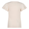 Meisjes T-Shirt Broderie Anglaise van Indian Blue Jeans in de kleur Sandshell in maat 176.