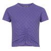 Meisjes T-Shirt Block Check van Indian Blue Jeans in de kleur Purple in maat 176.