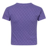 Meisjes T-Shirt Block Check van Indian Blue Jeans in de kleur Purple in maat 176.
