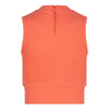 Meisjes Cropped Singlet Rib Zip van Indian Blue Jeans in de kleur Bright Coral in maat 176.