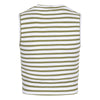 Indian Blue Jeans Cropped Striped Singlet