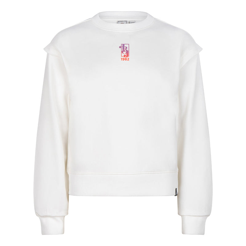 Meisjes Sweater Sunset Blvd van Indian Blue Jeans in de kleur Lily White in maat 176.