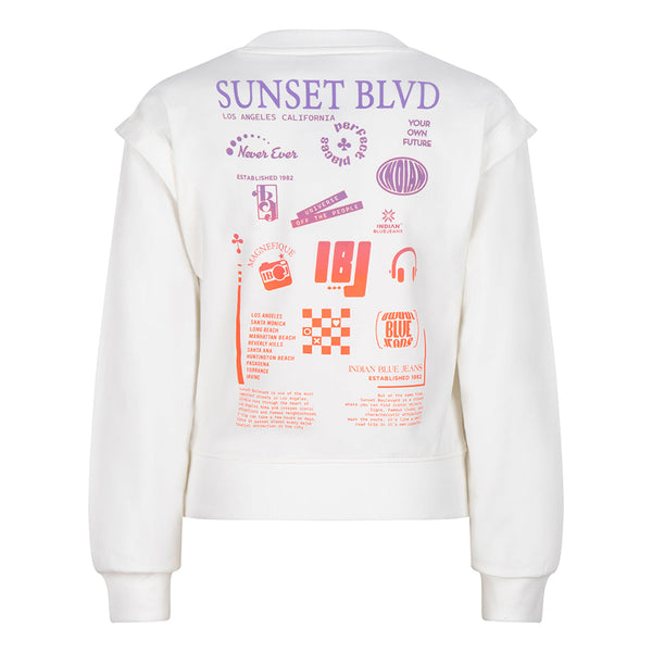 Indian Blue Jeans Sweater Sunset Blvd