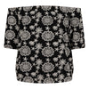 Meisjes Flower Embroidery Shirt van Indian Blue Jeans in de kleur Black in maat 176.
