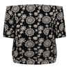 Meisjes Flower Embroidery Shirt van Indian Blue Jeans in de kleur Black in maat 176.