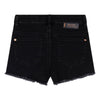 Meisjes High Waist Denim Short van Indian Blue Jeans in de kleur Black Denim in maat 176.