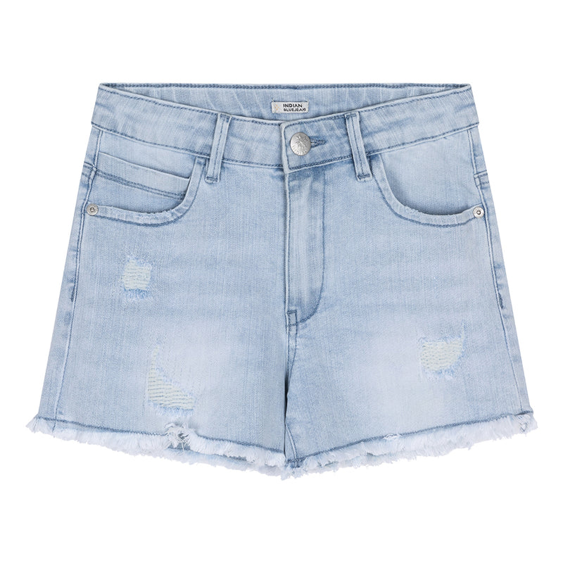 Indian Blue Jeans High Waist Denim Short