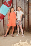Indian Blue Jeans Leopard Ruffle Skirt