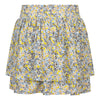 Indian Blue Jeans Flower Skirt Short Length
