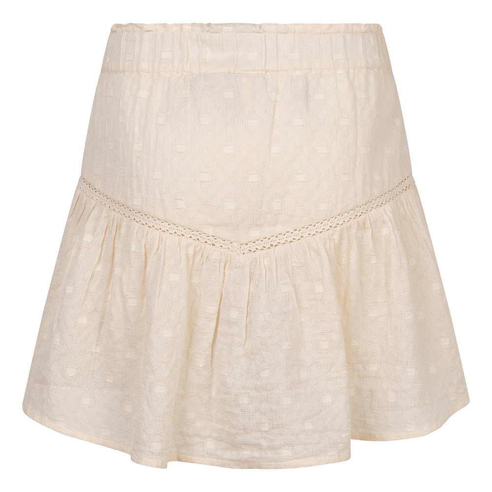 Indian Blue Jeans Lace Ruffle Skirt