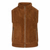 Meisjes Gilet Teddy van Indian Blue Jeans in de kleur Sand Caramel in maat 176.
