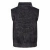 Meisjes Denim Gilet van Indian Blue Jeans in de kleur Dark Grey Denim in maat 176.