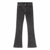 Meisjes Jeans Lola Flare Fit van Indian Blue Jeans in de kleur Light Grey Denim in maat 176.