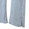 Meisjes Jeans Blue Lexi Bootcut van Indian Blue Jeans in de kleur Light Denim in maat 176.