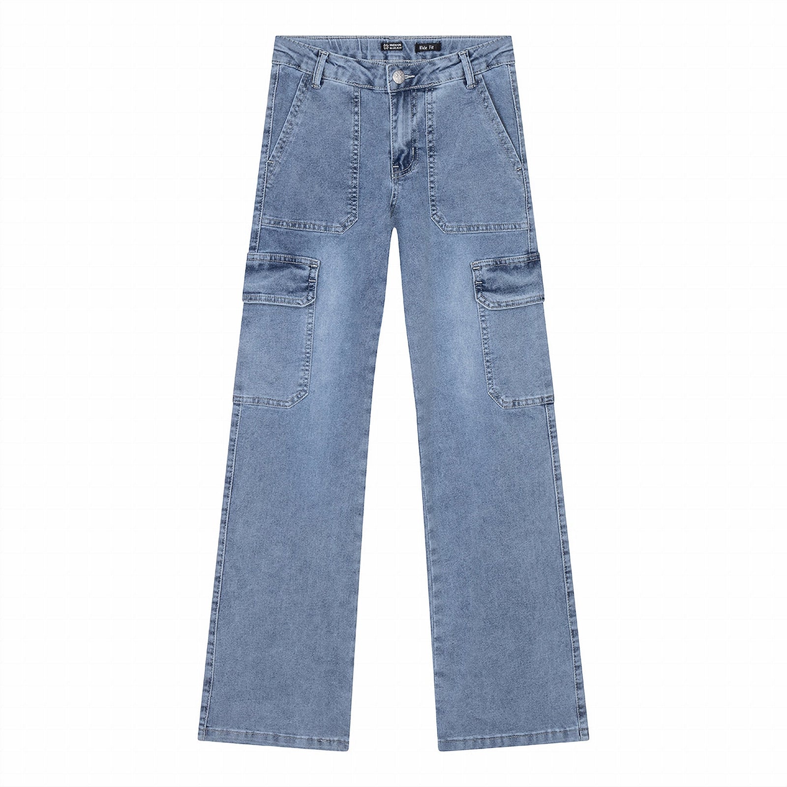 Indian Blue Jeans Jeans Cargo Denim Wide Fit