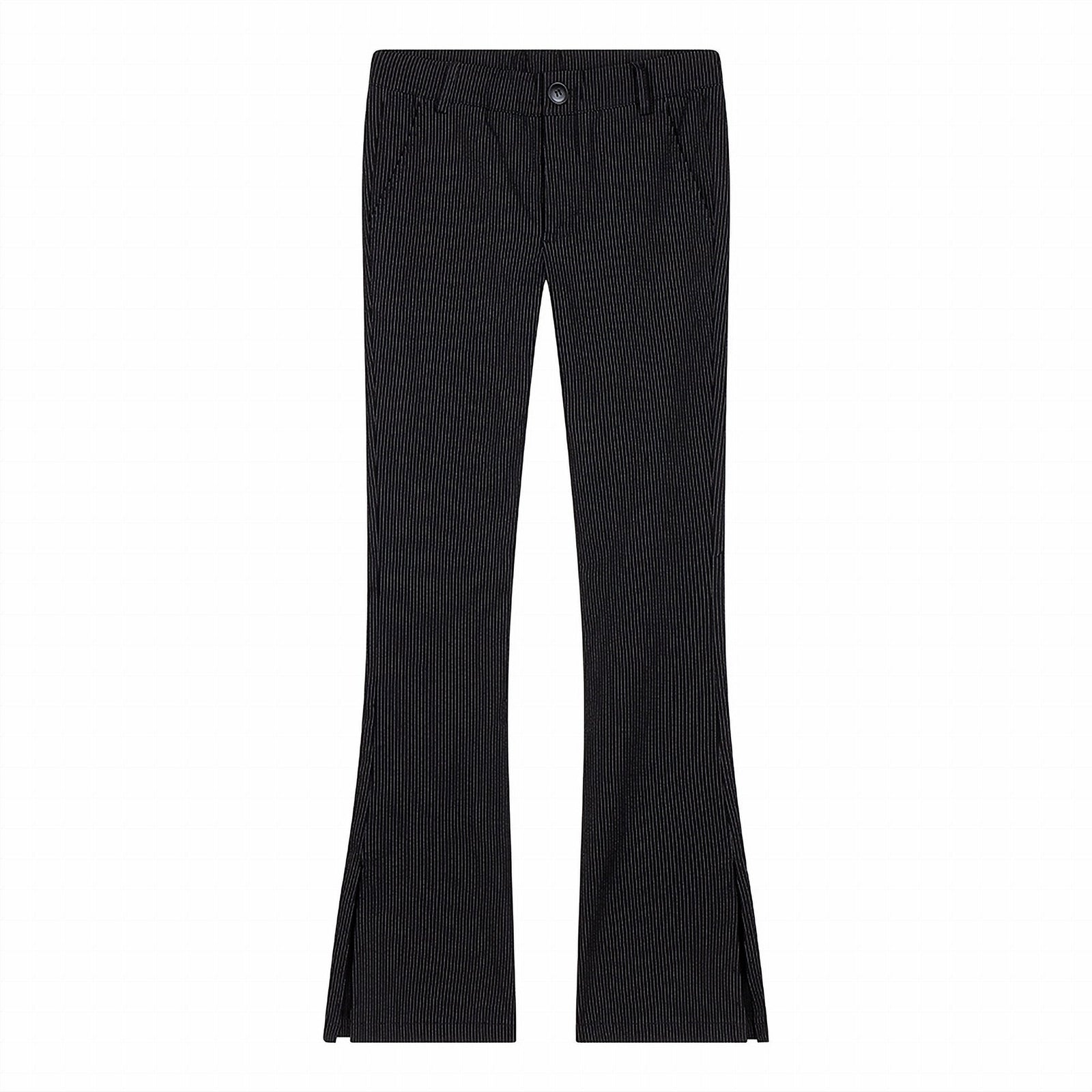 Indian Blue Jeans Flare Pants Pinstripe