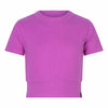 Meisjes SS Cropped Turtle Neck van Indian Blue Jeans in de kleur Winter Violet in maat 176.