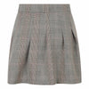 Meisjes Checked Pleated Skirt van Indian Blue Jeans in de kleur Black in maat 176.