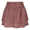 Indian Blue Jeans Skirt Fancy AOP
