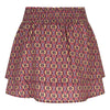 Indian Blue Jeans Skirt Fancy AOP