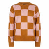 Meisjes Knitwear Block van Indian Blue Jeans in de kleur Pale Dessert in maat 176.