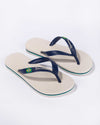 Unisexs Ipanema Classic Brasil Kids van Ipanema in de kleur Beige/Blue in maat 38.
