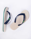 Unisexs Ipanema Classic Brasil Kids van Ipanema in de kleur Beige/Blue in maat 38.