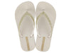 Meisjes Ipanema Anatomic Lolita Kids van Ipanema in de kleur Beige in maat 34-35.