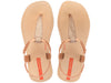 Meisjes Ipanema Class Glow Kids van Rider in de kleur Beige in maat 33-34.