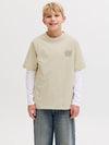 Jack & Jones Junior JORNIAGARA TYPO TEE SS CREW NECK JNR