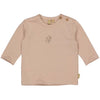 Meisjes Longsleeve JAELLALNBW24 van Levv Newborn in de kleur Faded Pink in maat 80.