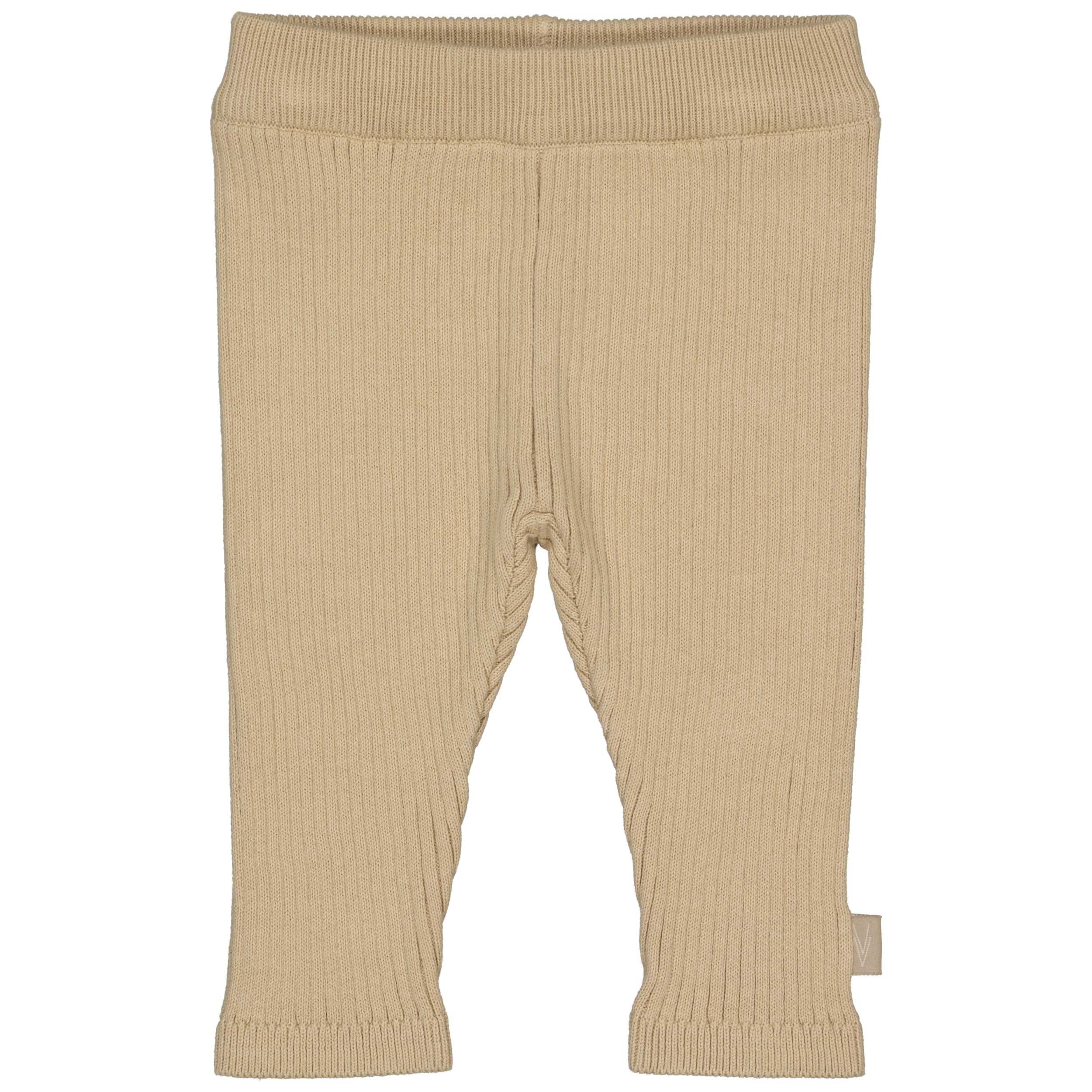 Meisjes Pants JANINELNBW24 van Levv Newborn in de kleur Light Taupe in maat 80.