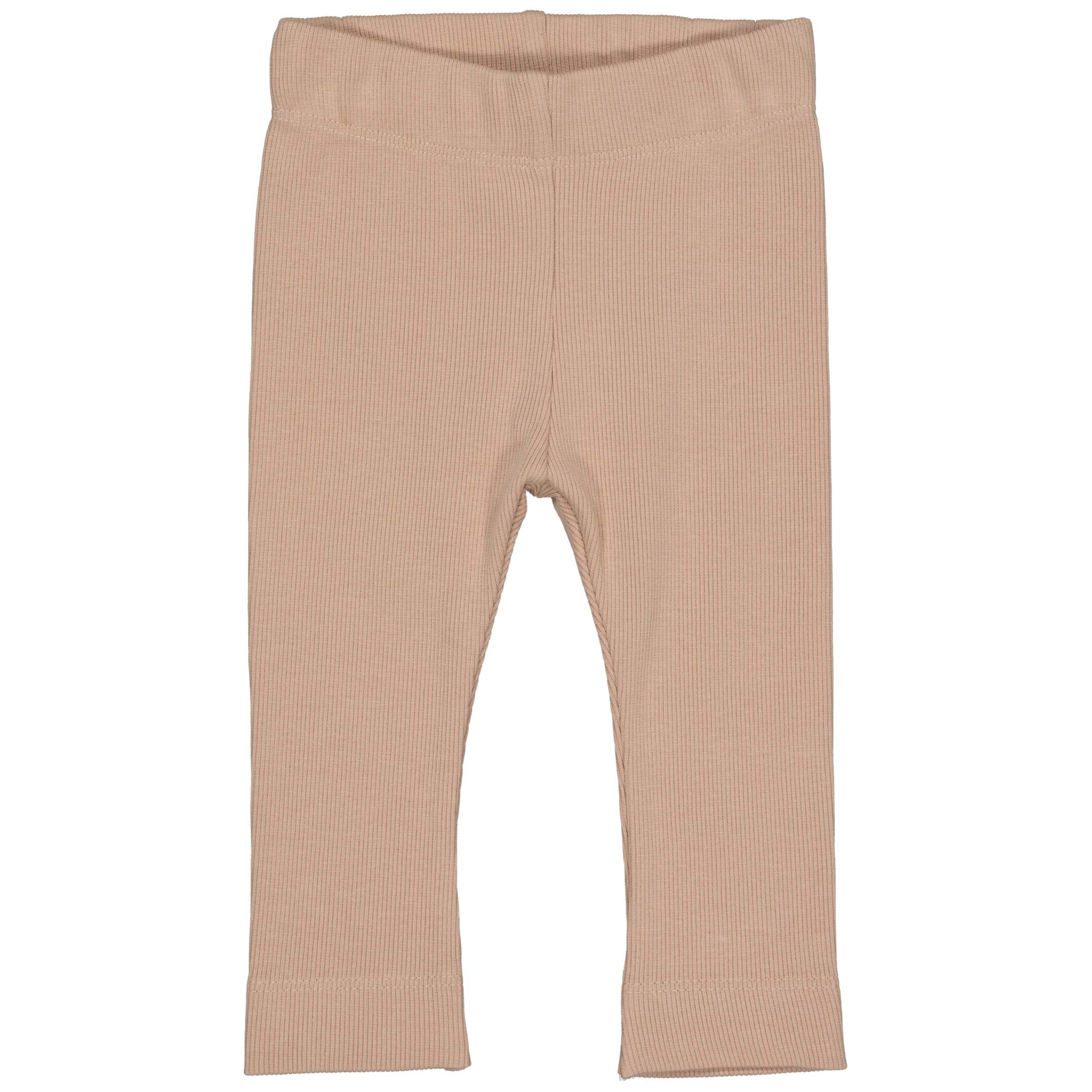 Meisjes Legging JANOULNBW24 van Levv Newborn in de kleur Faded Pink in maat 80.